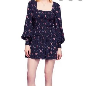 Free People Two Faces Print Mini